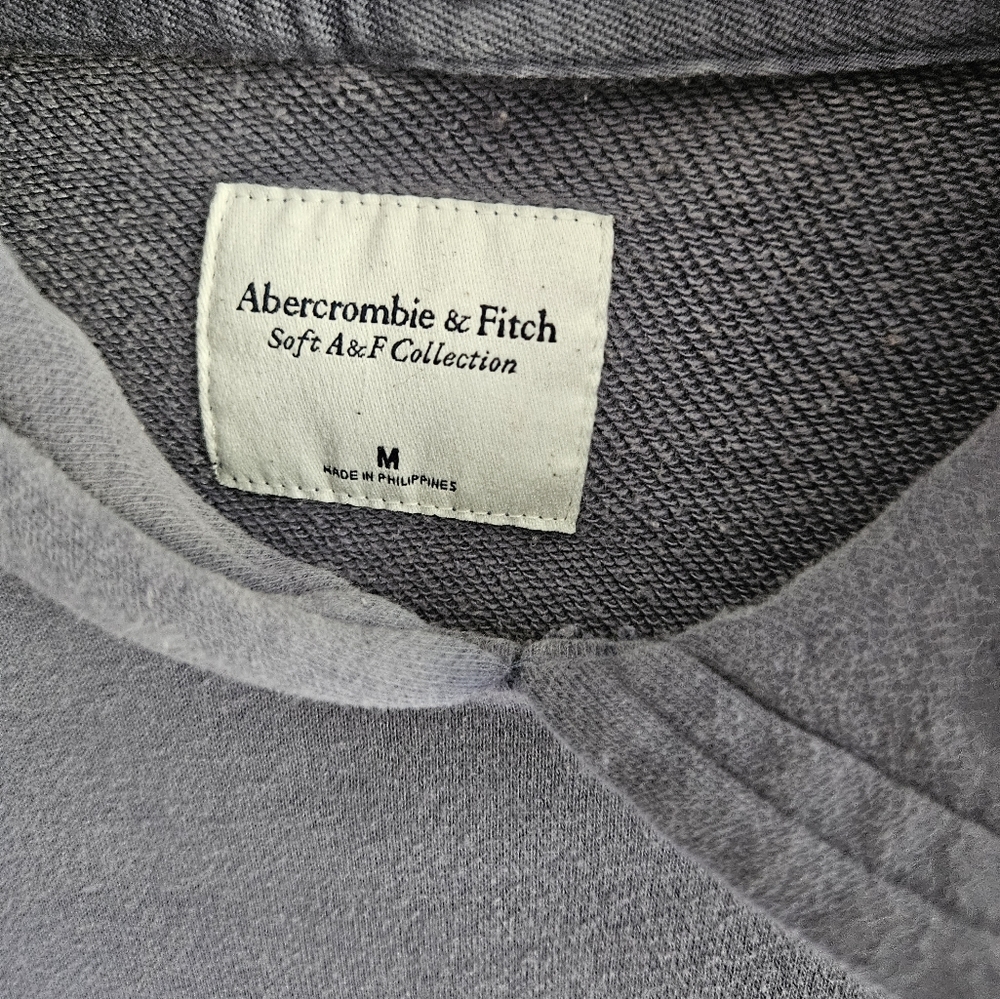 Abercrombie and Fitch blue hoodie sweatshirt - Picture 3 of 3